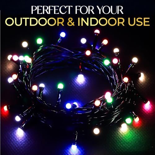 Image of Lexton 40 LED Power Pixel Serial String /Fairy Light | Plug Sourced | Suitable for Home & Outdoor Decoration, Diwali, Christmas, Ramadan, Wedding, Party, Festival (Pack of 1, Multicolor)