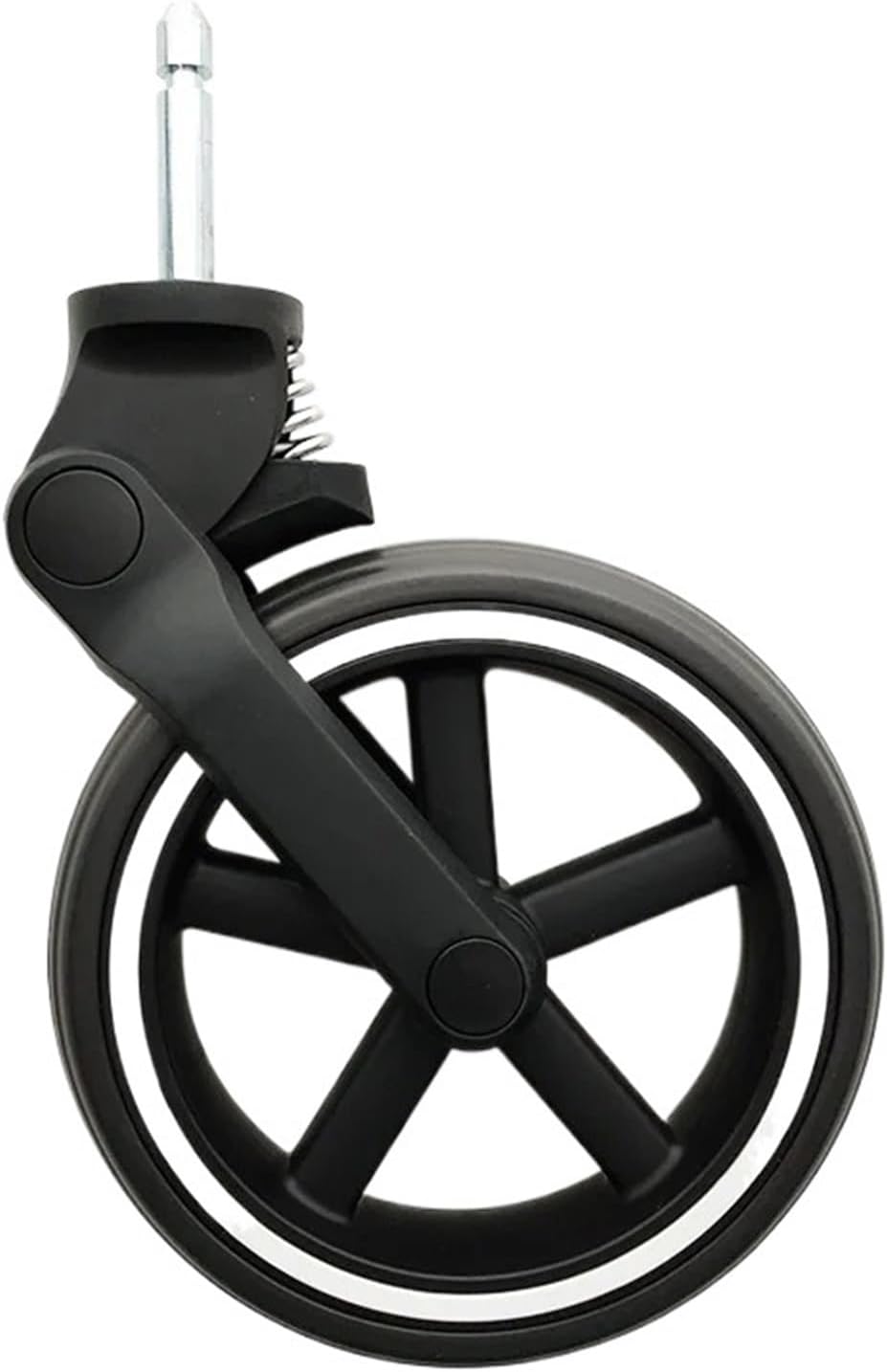 Stroller Wheels Replacement Front Wheel Compatible with Cybex Balios S Lux Series Pram With Frame Bearing Direct Replacement Stroller Accessories Baby Pushchair Part