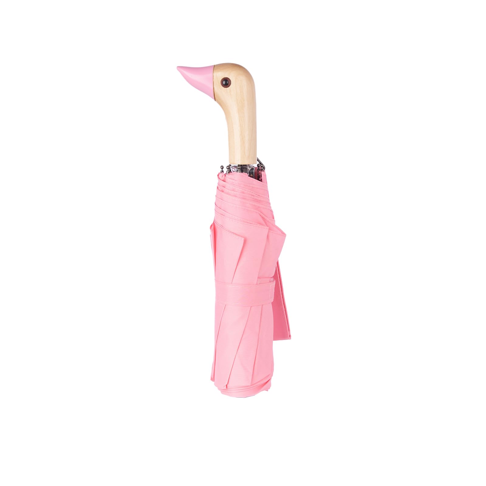 ViddVoomDuck Umbrella - Compact Travel Umbrella with a Cute Duck Head Handle for Women