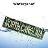 LINStore North Carolina Sign, America State Name Vintage Metal Tin Sign, Wall Decor for Office/Home/Classroom - Best Decor Gift Ideas for Women Men Friends 4x16 Inches #4