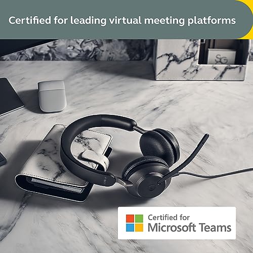 image for Jabra Evolve2 40 SE Wired Stereo Noise-Cancelling Headset - Features 3