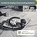 Jabra Evolve2 40 SE Wired Stereo Noise-Cancelling Headset - Features 3-Microphone Call Technology and USB-C Cable - MS Teams Certified, Works with All Other Platforms - Black