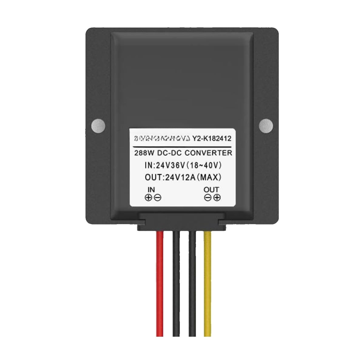 Convertisseur 24V abaisseur de tension 18V 32V 40V module étanche pour alimentation continue
