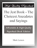 marker jester demo  The Jest Book - The Choicest Anecdotes and Sayings