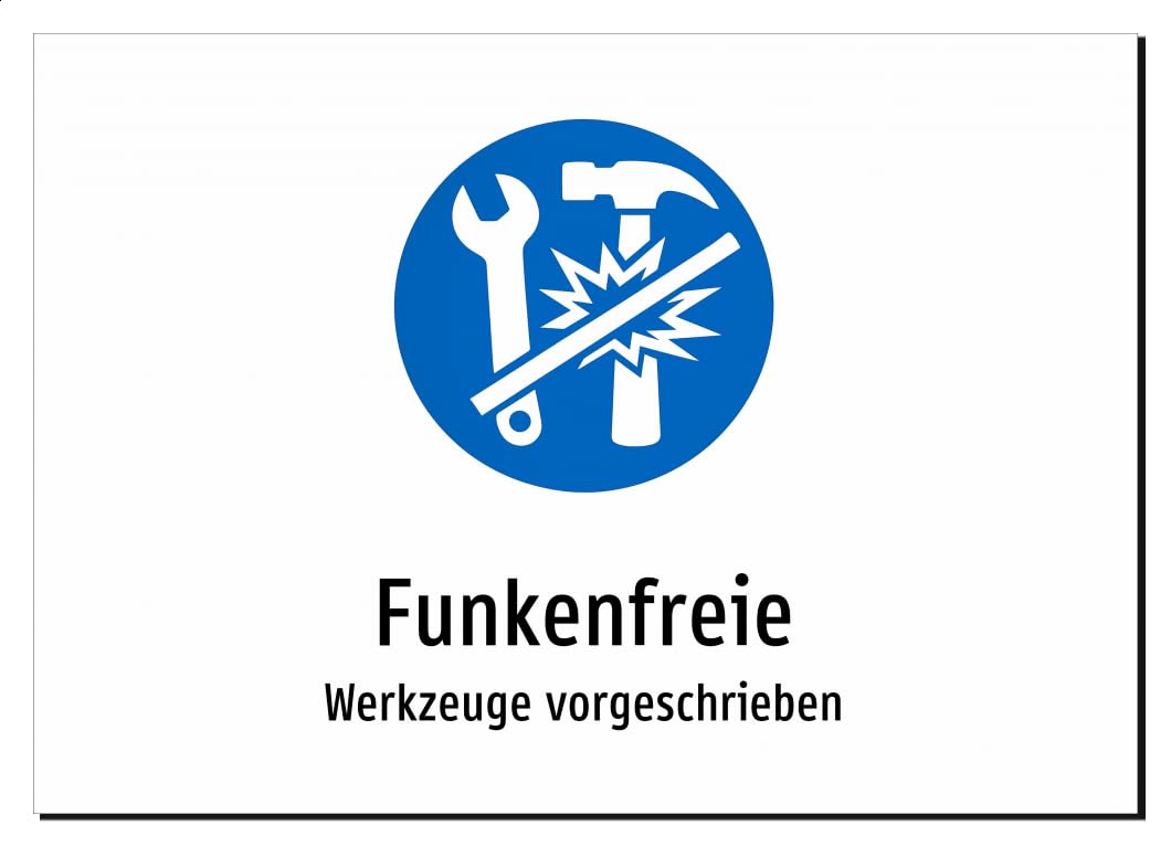 43835-DE-S-06 | Funkenfreie - Werkzeuge vorgeschrieben