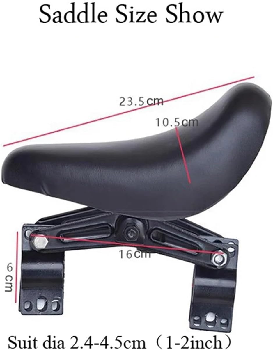 Front Mounted MTB Bike Seat Mountain Bicycle Frame Quick Release Saddle Parts