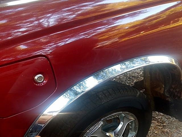 QAA Part WZ95175 is a 4 Piece Molded Stainless Steel Wheel Well Fender Trim Molding That is Compatible with Toyota Tacoma 2WD 1995-1998