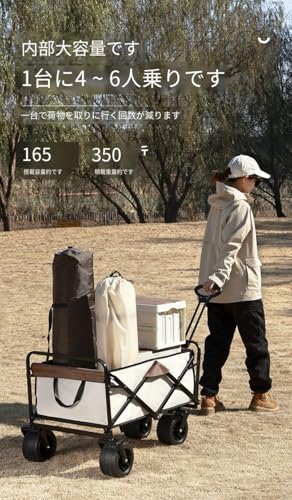 happyshopping ピクニック用手押し車 多機能折りたたみ車 の商品画像 2