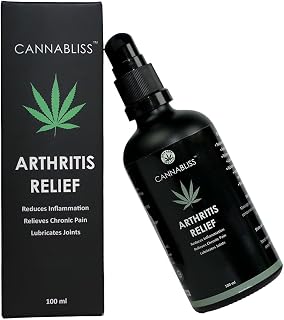 India Hemp Organics Arthritis Relief for Joint Pain, Muscular Pain, Rheumatoid Arthritis, Osteoarthritis I Bone & Joint Wellness | Fast Acting (100ML)