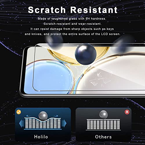 Holilo Vetro Temperato Pellicola per HONOR Magic 4...