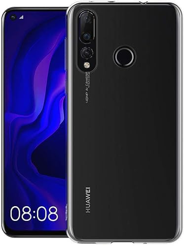 Miniatura 2 de Funda para Huawei Nova 4 (6.4 pulgadas) TPU suave goma gel parachoques transparente contraportada