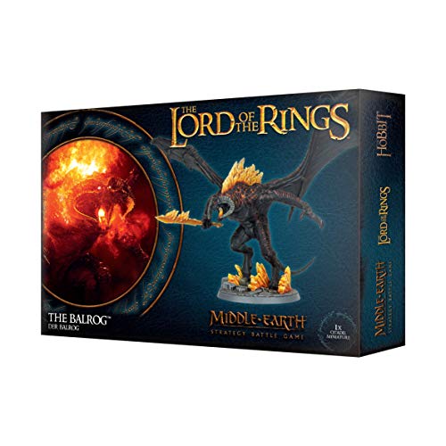 Games Workshop Warhammer Middle Earth - The Balrog 99121466010, Noir
