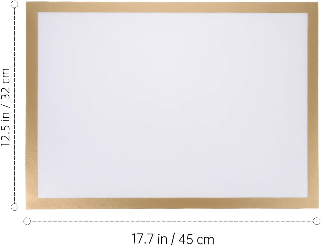 SHINEOFI 2 Sets Magnetic Photo Frames Self-adhesive Lightweight Picture Display for Refrigerator Door Home Decoration Convenient Magnetic Frame for Diamond Drawing