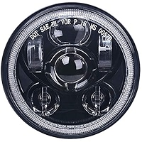 Hogworkz® 5.75インチ LED ハーレーxl1200,883 HOGWORKZ® 5.75 Inch LED V2 Headlight - Daymaker Replacement