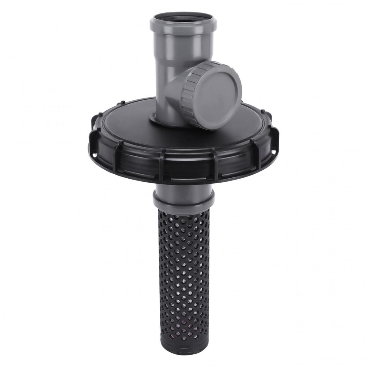 IBC Deckel Filter mit HT-Serviceöffnung Einlaufgröße DN 75, Größe DN 225