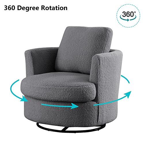 Sillón Plegable Tela Peluche Gris miniatura 4