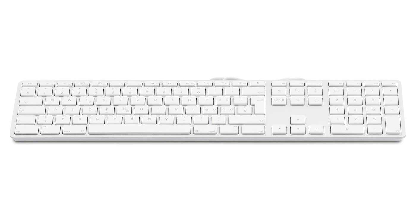 Image secondaire de lmp – Clavier Italien (QWERTY) avec Pavé numérique, Couverture Supérieur en Aluminium et 2 Ports USB – pour Mac