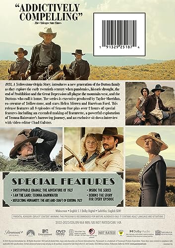 1923: A YELLOWSTONE ORIGIN STORY: SEASON ONE