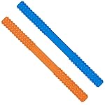 Hollow Chew Tubes Sensory Chew Toys for Autistic Children(2 Pack), Alt. to Chew Necklaces for Sensory Kids, Teething, Oral Motor Stimulation, ADHD, SPD