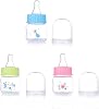 Feeding Bottle Baby Nursing Essential Newborn Milk Bottle 50ml/1.7oz Feeding Bottle Cartoon Print Baby Plastic Bottle Newborn Nursing Supplies