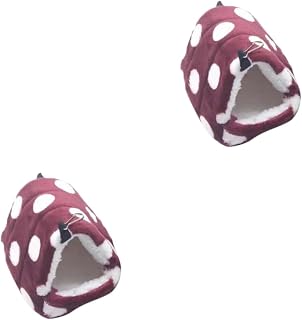 FRCOLOR Saco De Abraço Para Porquinhos Da Índia 2 Peças Caverna De Animais Ninho De Pássaros Cama Escondida Ouriço Saco De Aconchego Copo De Abraço Para Porquinhos Da Índia Bolsa