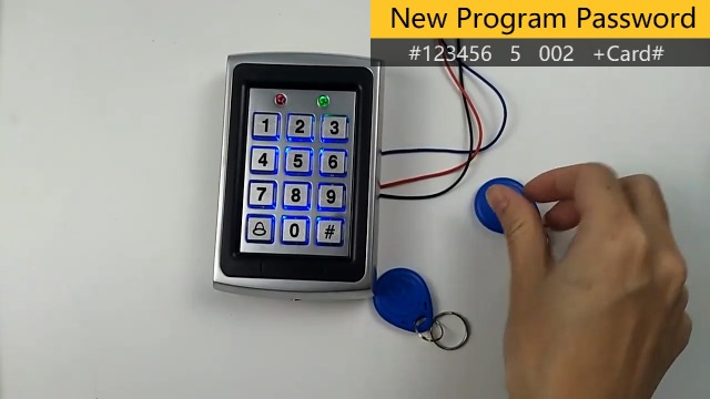 Amazon.com : LIBO Waterproof Access Control Keypad Proximity RFID