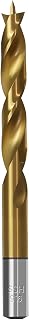 Brad Point Wood Drill Bits for Woodworking, 9.5mm (3/8") Dia Brad Point Drill, High Speed Steel Metric Brad Point Drill Bits with Double Flutes Design for Soft & Hard Woods MDF Acrylic