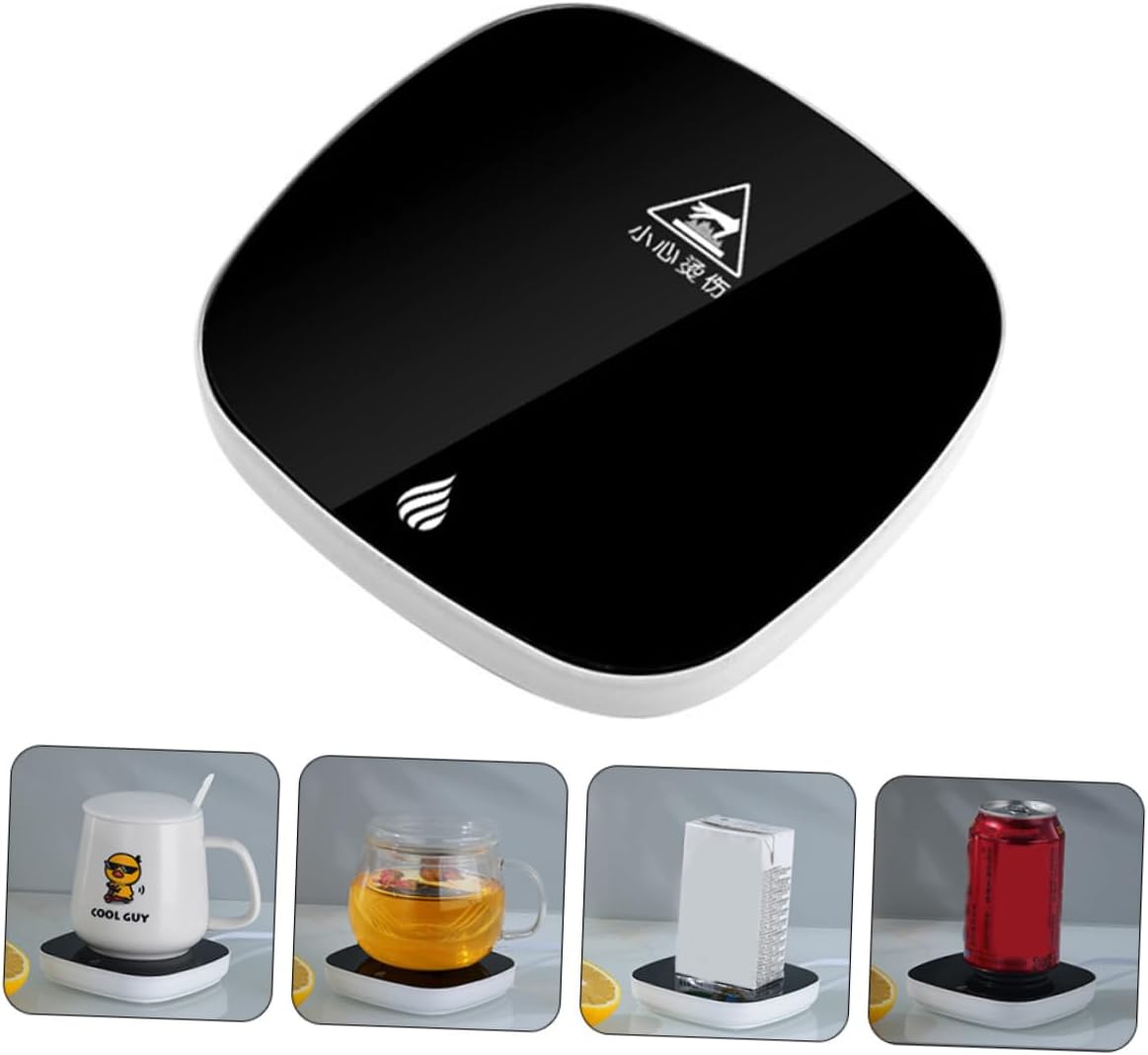 USB Cup Warmer Constant Temperature Heating Plate for Home and Office Compact Mug Warmer for Milk Tea and Beverages Practical Design for Daily Use