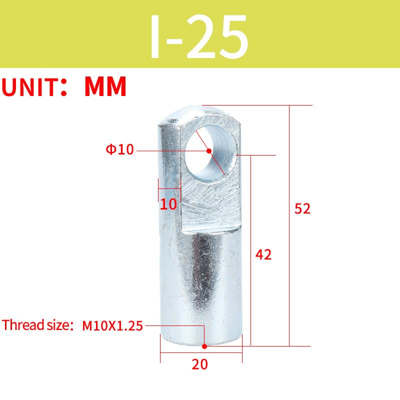 Image of Internal Thread to MAL Adapter for SC Cylinder I Series, Pneumatic Conversion Fitting (I-25)
