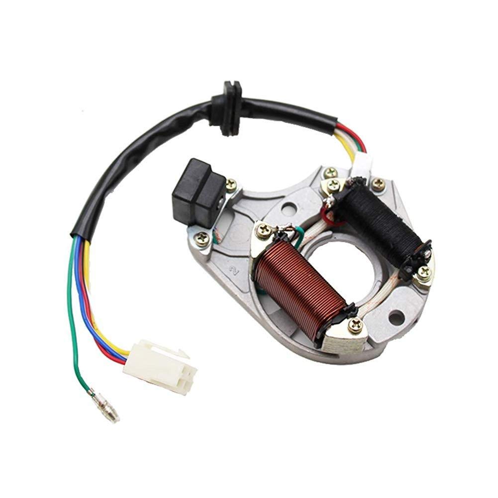 Buy hjgnbiohg Atv Qaud Stator Ignition Plate 2 Coils 5wires for
