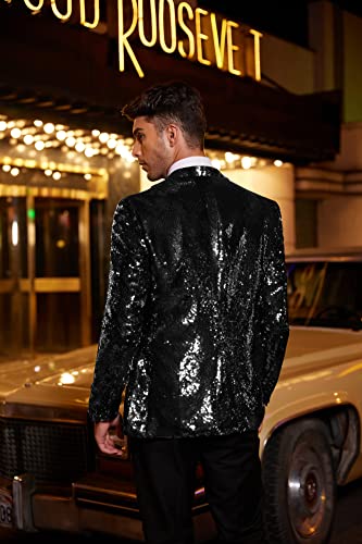 COOFANDY-Mens-Shiny-Sequins-Suit-Jacket-Blazer COOFANDY-Mens-Shiny-Sequins-Suit-Jacket-Blazer