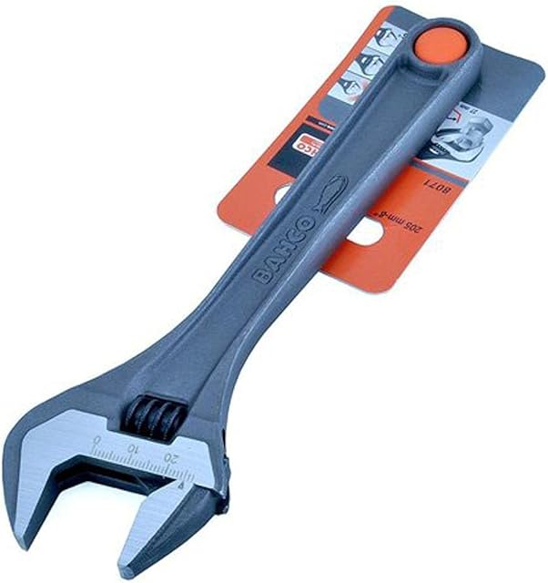 Best Price Square ADJUSTABLE WRENCH, 205X27 8071 IP By BAHCO