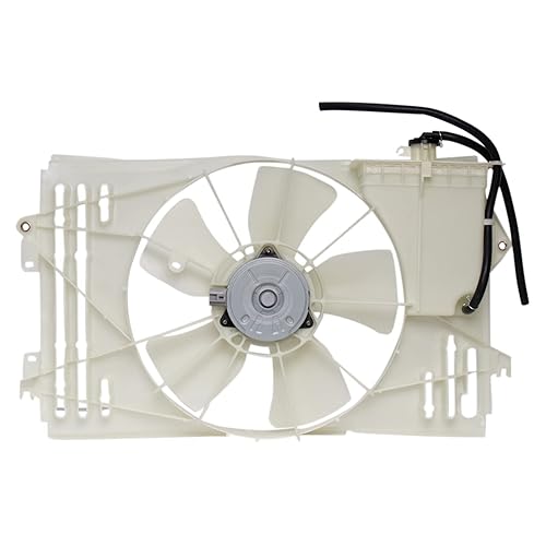 Vista 100 de TRQ Conjunto de ventilador de refrigeración dual compatible con Infiniti EX35 2009 FX35 FX50 2007-2008 G35 2008-2013 G37 2012-2013 M35h 2014-2015