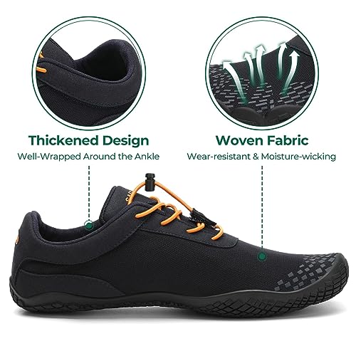 Miniatura 3 de SAGUARO Barefoot Hombre Mujer Zapatillas Minimalistas para Zero Drop Soles y Wide Tox Box,Gr.35-48 EU
