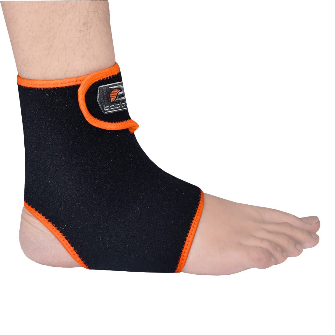 Babbler BAS-1301 Ankle Support, Neoprene Slip in Fitness Supports with Velcro, 1 Pair-image-10