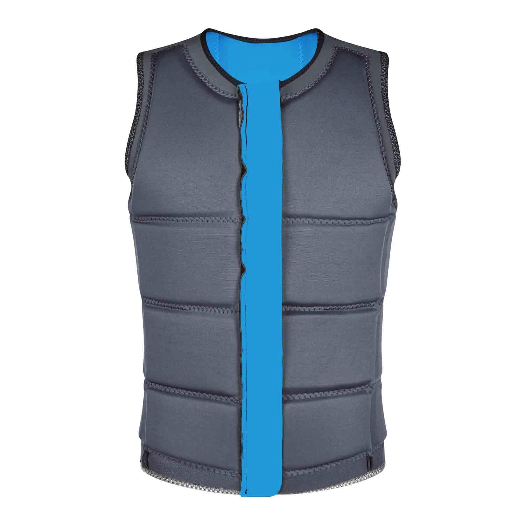 Mystic Wake Boarding Front-Zip Impact Vest Black