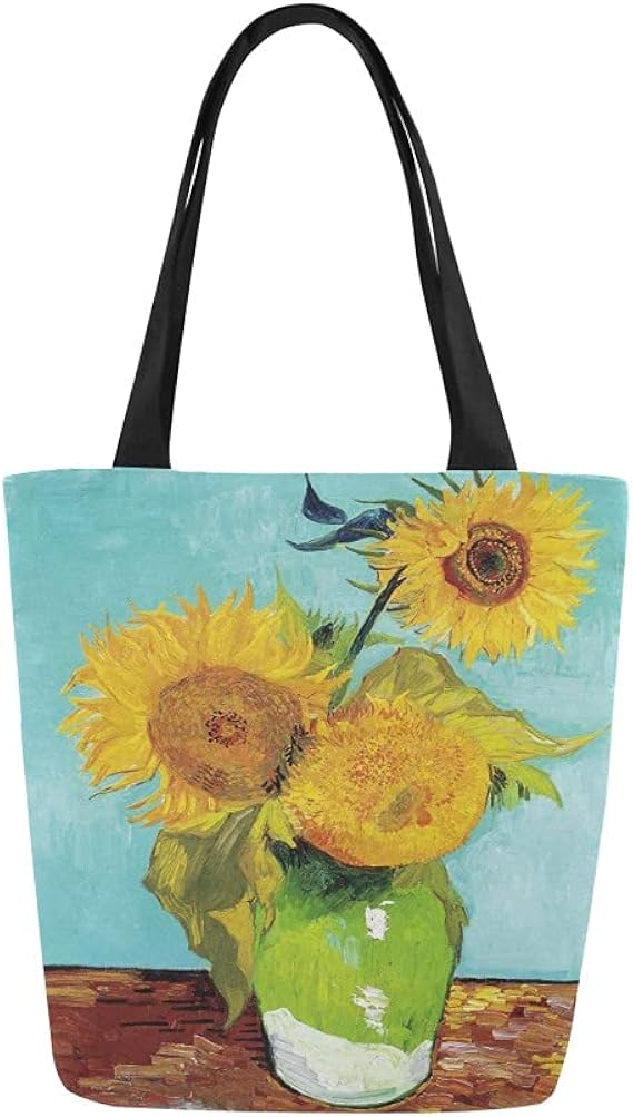 Custom Sunflower By Vincent Van Gogh collapsible canvas
