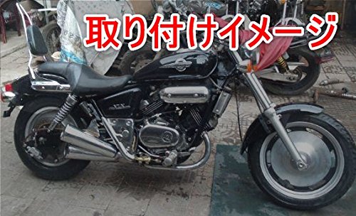 マグナ250シーシーバーとプレート 有限会社ガレージT&F / マグナ250 シーシーバー(ショート)メッキ