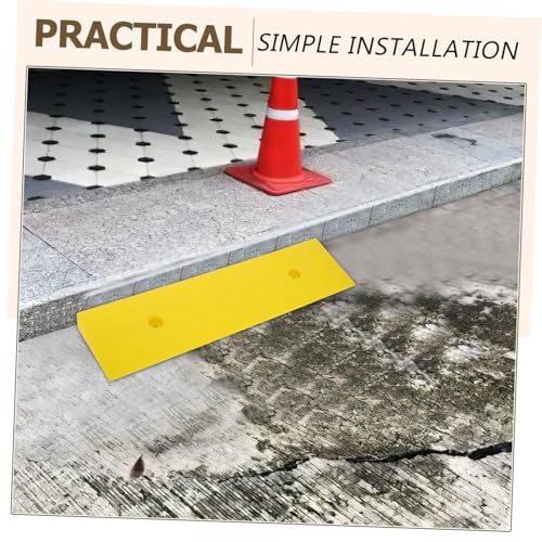 Rampa de plástico resistente Unomor para autos y sillas de ruedas miniatura 7
