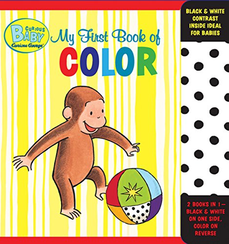 Curious Baby My First Book of Color (Curious George Accordion-Fold Board Book) (Curious Baby Curious George)      Board book – January 1, 2011