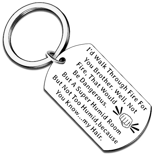 Ikacvb Brother Gifts Mens Stocking Stuffers Brothers Birthday Gift Ideas Funny Keychain 2024 Christmas Gifts For Brother Stocking Stuffers For Adults Brothers Men