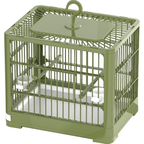 Cage de transport pour petits oiseaux : solution anti-stress canaris