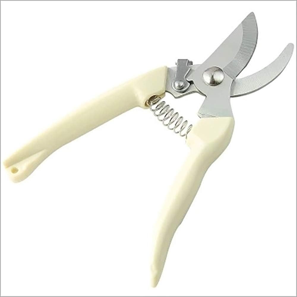 Garden Tool- 17cm Pruner Tree Cutter Gardening Pruning Shear Scissor Stainless Steel Cutting Tools Set Home Anti-Slip Plant