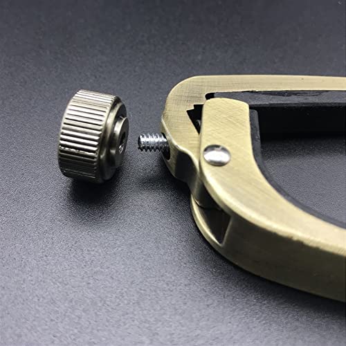 EXENXA Accueil Instrument de Musique Guitare Capo Rouleau Réglable en Métal pour Guitare Électrique Acoustique Ukulélé… - Les Beatles, Paul McCartney, John Lennon, RIngo Starr, George Harrison EXENXA Accueil Instrument de Musique Guitare Capo Rouleau Réglable en Métal pour Guitare Électrique Acoustique Ukulélé… – Image 5
