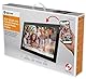 Denver PFF-2160 Digitaler Wi-Fi Bilderrahmen – 21,5 Zoll Full HD IPS Touchscreen, Integrierte FRAMEO Software, Dual-Band Wi-Fi, Timer-Funktion, Wandmontierbar, Schwarz