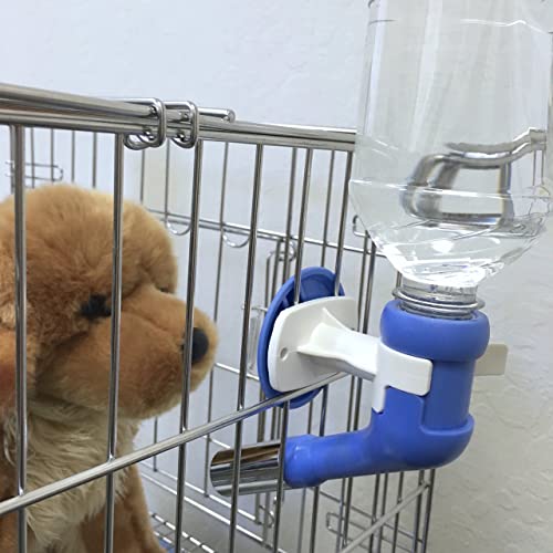 Image of Choco Nose No-Drip Water Bottle for Large Dogs (Over 50 lb) - Leak-Proof Patented 22mm Nozzle Helps Prevent Mess & Spills, BPA Free Cage & Crate Mount Feeder for Kennels, 16.9 fl oz (C570)