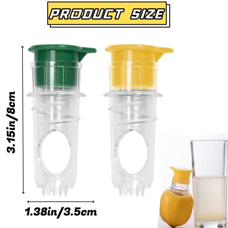 Amazon.com: 2025 New Screw-Top Lemon Squeezer, 2-Pack Lemon