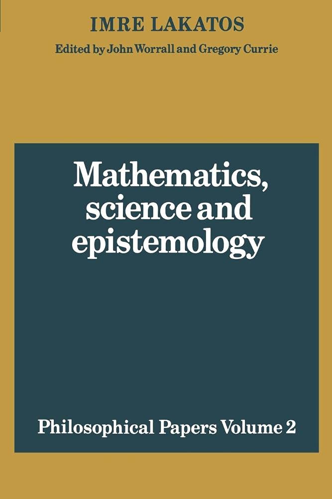 Philosophical Papers Mathematics v2: Volume 2, Philosophical Papers: 02 (Philosophical Papers (Cambridge))