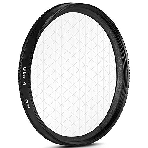 77 mm Star Filter 4 6 8 a punta punto Burst