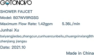 gotonovo Bathroom Shower Faucet Rain Mixer 8 Inch Round Shower Head Double Cross Handle with Tub Spout Wall Mount Bathroom Shower Fixtures 3 Function Metal Handheld Sprayer Antique Brass